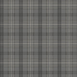 Chesapeake 4192-330215 Austin Charcoal Plaid Wallpaper