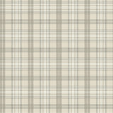 Chesapeake 4192-330216 Austin Beige Plaid Wallpaper