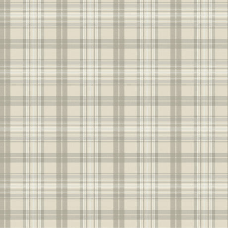 Chesapeake 4192-330216 Austin Beige Plaid Wallpaper