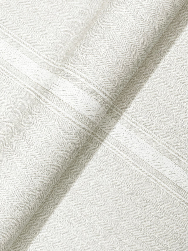 Chesapeake 4192-70070 Linette Beige Fabric Stripe Wallpaper