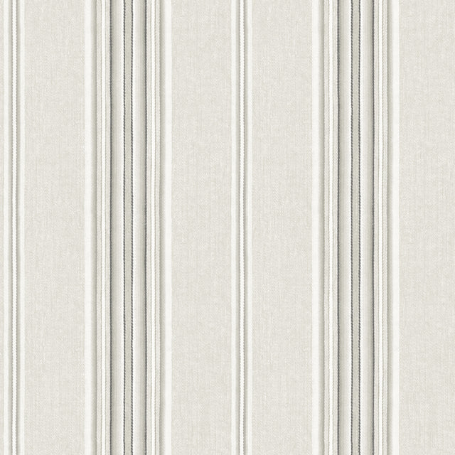Chesapeake 4192-83124 Calvados Grey Linen Stripe Wallpaper