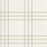 Chesapeake 4192-83400 Fletcher Aqua Plaid Wallpaper