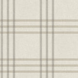 Chesapeake 4192-83401 Fletcher Grey Plaid Wallpaper