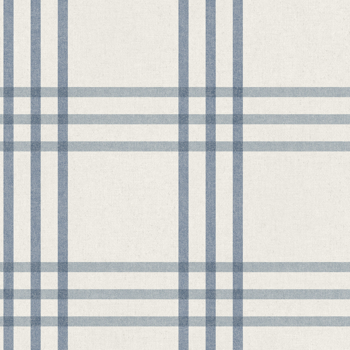 Chesapeake 4192-83402 Fletcher Blue Plaid Wallpaper