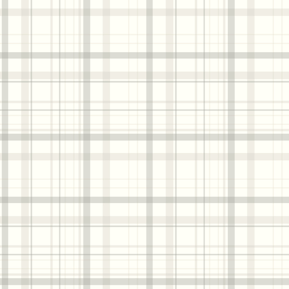 Chesapeake 4192-83407 Burgess Light Grey Plaid Wallpaper