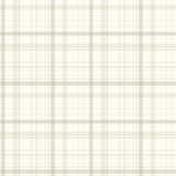 Chesapeake 4192-83408 Burgess Light Green Plaid Wallpaper