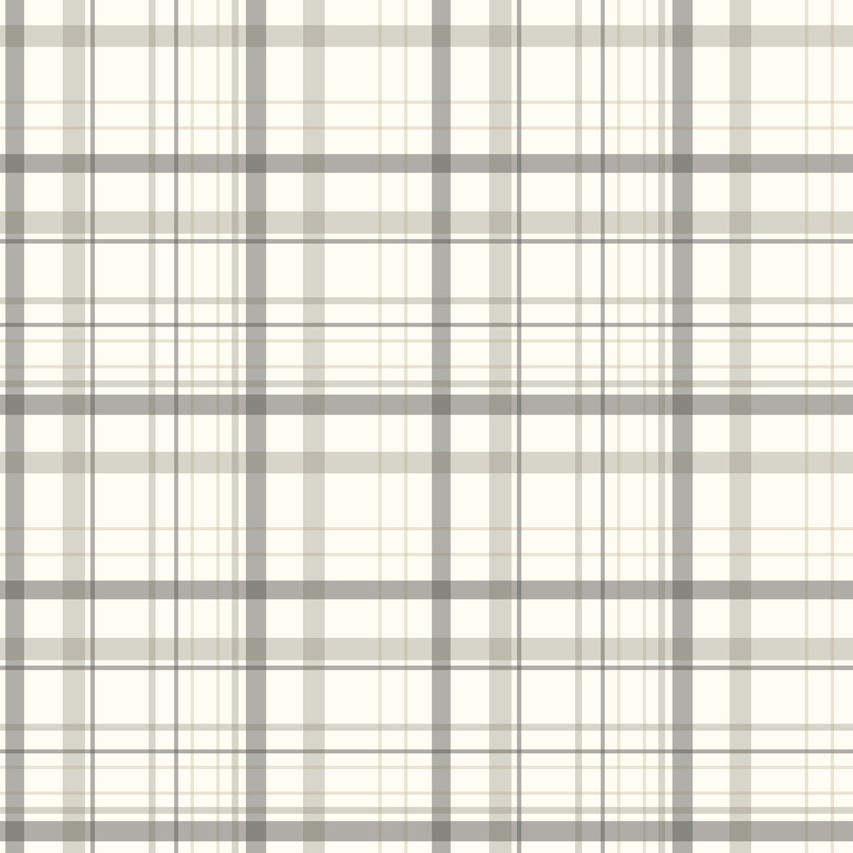 Chesapeake 4192-83409 Burgess Charcoal Plaid Wallpaper