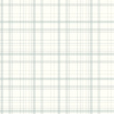 Chesapeake 4192-83410 Burgess Light Blue Plaid Wallpaper