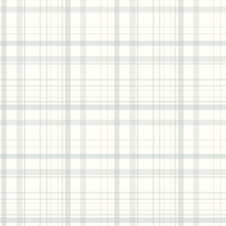 Chesapeake 4192-83410 Burgess Light Blue Plaid Wallpaper