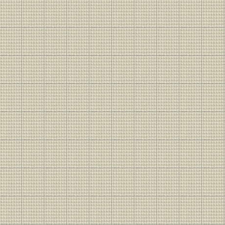 Chesapeake 4192-83414 Prescott Taupe Glen Check Wallpaper