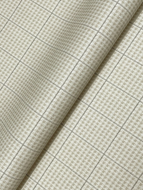 Chesapeake 4192-83414 Prescott Taupe Glen Check Wallpaper