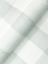 Chesapeake 4192-83419 Thorpe Aqua Plaid Wallpaper