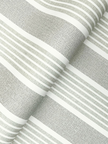 Chesapeake 4192-83432 Bingley Green Embellished Stripe Wallp
