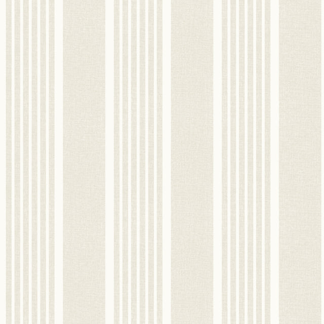 Chesapeake 4192-83433 Bingley Beige Embellished Stripe Wallp