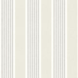 Chesapeake 4192-83434 Bingley Light Grey Embellished Stripe 