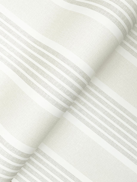 Chesapeake 4192-83434 Bingley Light Grey Embellished Stripe 