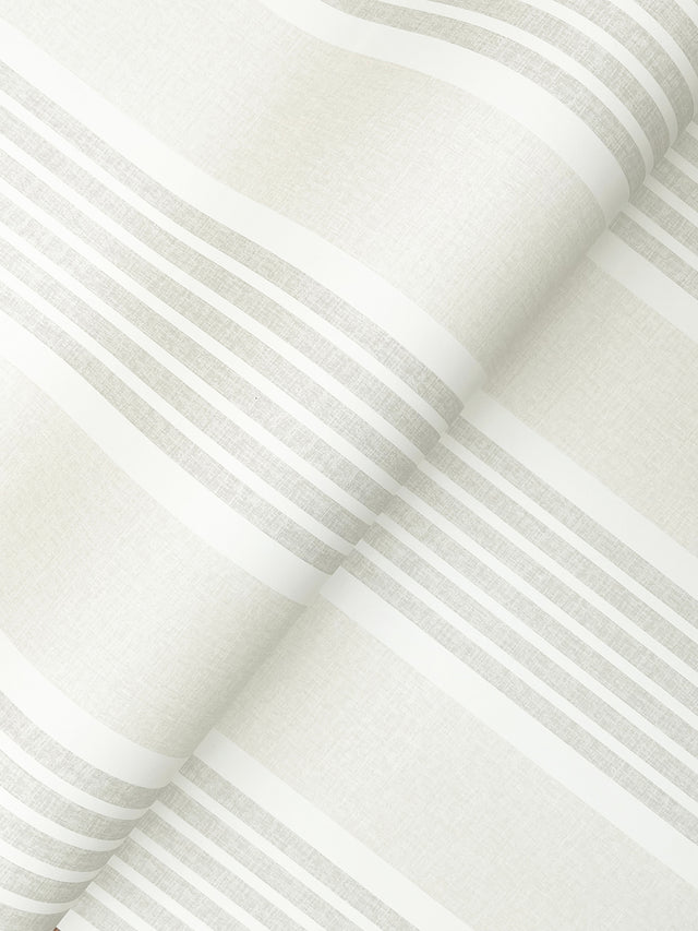 Chesapeake 4192-83434 Bingley Light Grey Embellished Stripe 