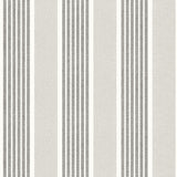 Chesapeake 4192-83435 Bingley Charcoal Embellished Stripe Wa