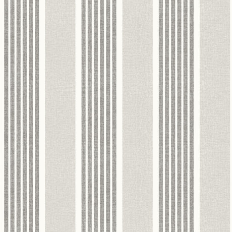 Chesapeake 4192-83435 Bingley Charcoal Embellished Stripe Wa