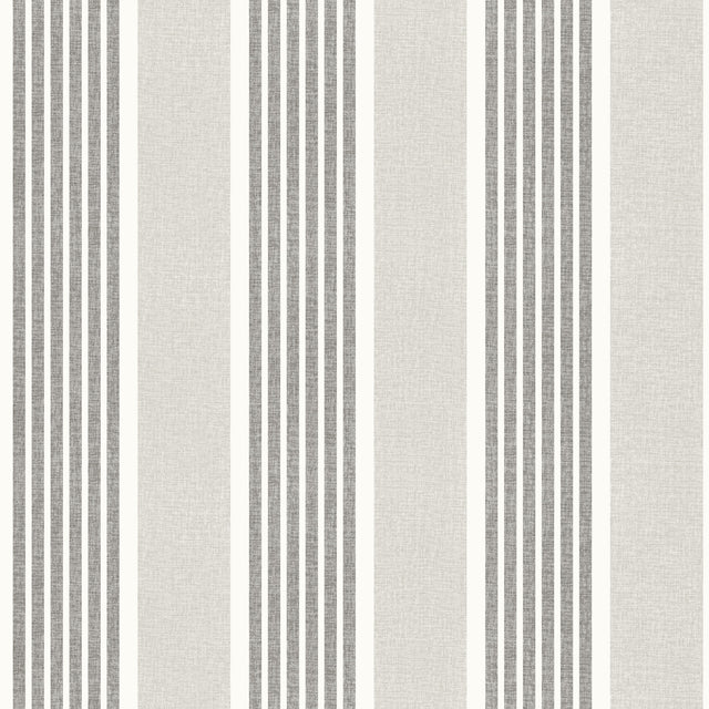 Chesapeake 4192-83435 Bingley Charcoal Embellished Stripe Wa