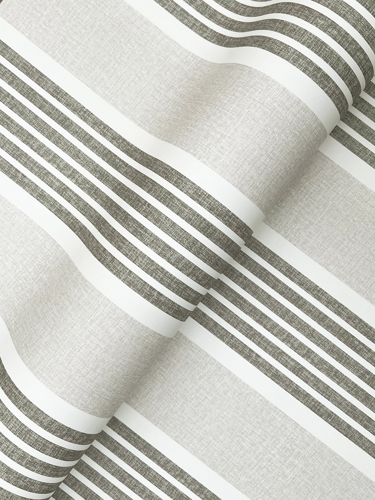Chesapeake 4192-83435 Bingley Charcoal Embellished Stripe Wa