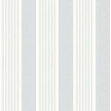 Chesapeake 4192-83436 Bingley Light Blue Embellished Stripe 