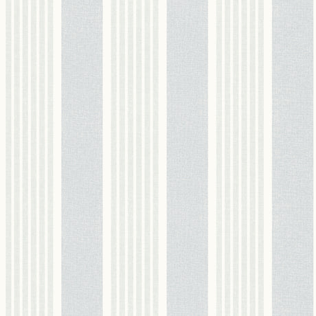 Chesapeake 4192-83436 Bingley Light Blue Embellished Stripe 
