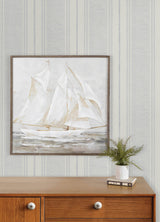 Chesapeake 4192-83439 Maddox Sky Blue Flannel Stripe Wallpap