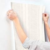 Chesapeake 4192-83440 Maddox Light Grey Flannel Stripe Wallp