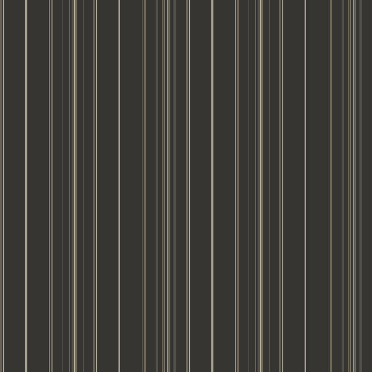 Chesapeake 4192-83453 Lascelle Black Modern Pinstripe Wallpa