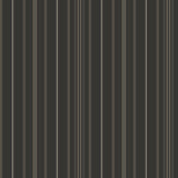 Chesapeake 4192-83453 Lascelle Black Modern Pinstripe Wallpa