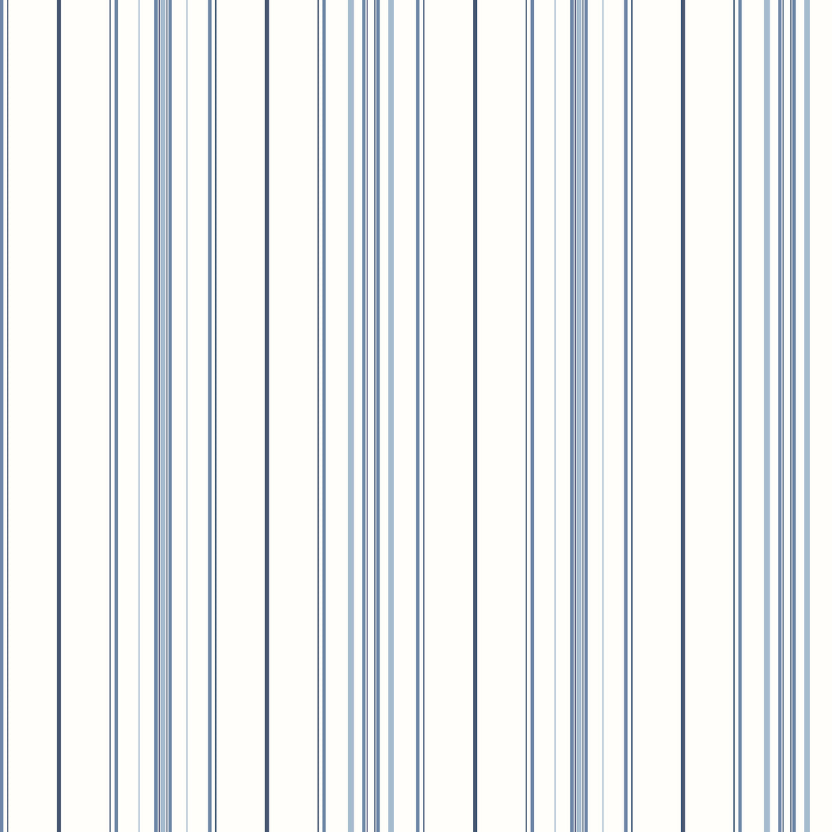 Chesapeake 4192-83454 Lascelle Blue Modern Pinstripe Wallpap