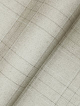 Chesapeake 4192-83456 Fox Hollow Light Grey Dashed Plaid Wal