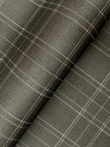 Chesapeake 4192-83457 Fox Hollow Charcoal Dashed Plaid Wallp