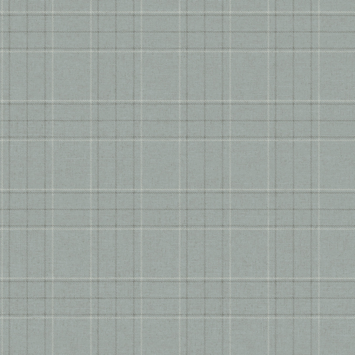 Chesapeake 4192-83459 Fox Hollow Turquoise Dashed Plaid Wall