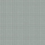 Chesapeake 4192-83459 Fox Hollow Turquoise Dashed Plaid Wall