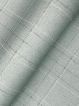 Chesapeake 4192-83459 Fox Hollow Turquoise Dashed Plaid Wall