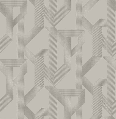 A-Street Prints 4198-27800 Franz Dove Geometric Wallpaper
