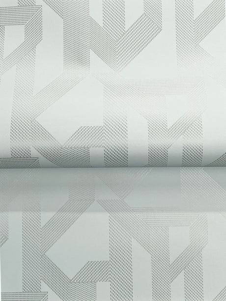 A-Street Prints 4198-27801 Franz Light Blue Geometric Wallpa