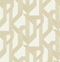 A-Street Prints 4198-27803 Franz Gold Geometric Wallpaper