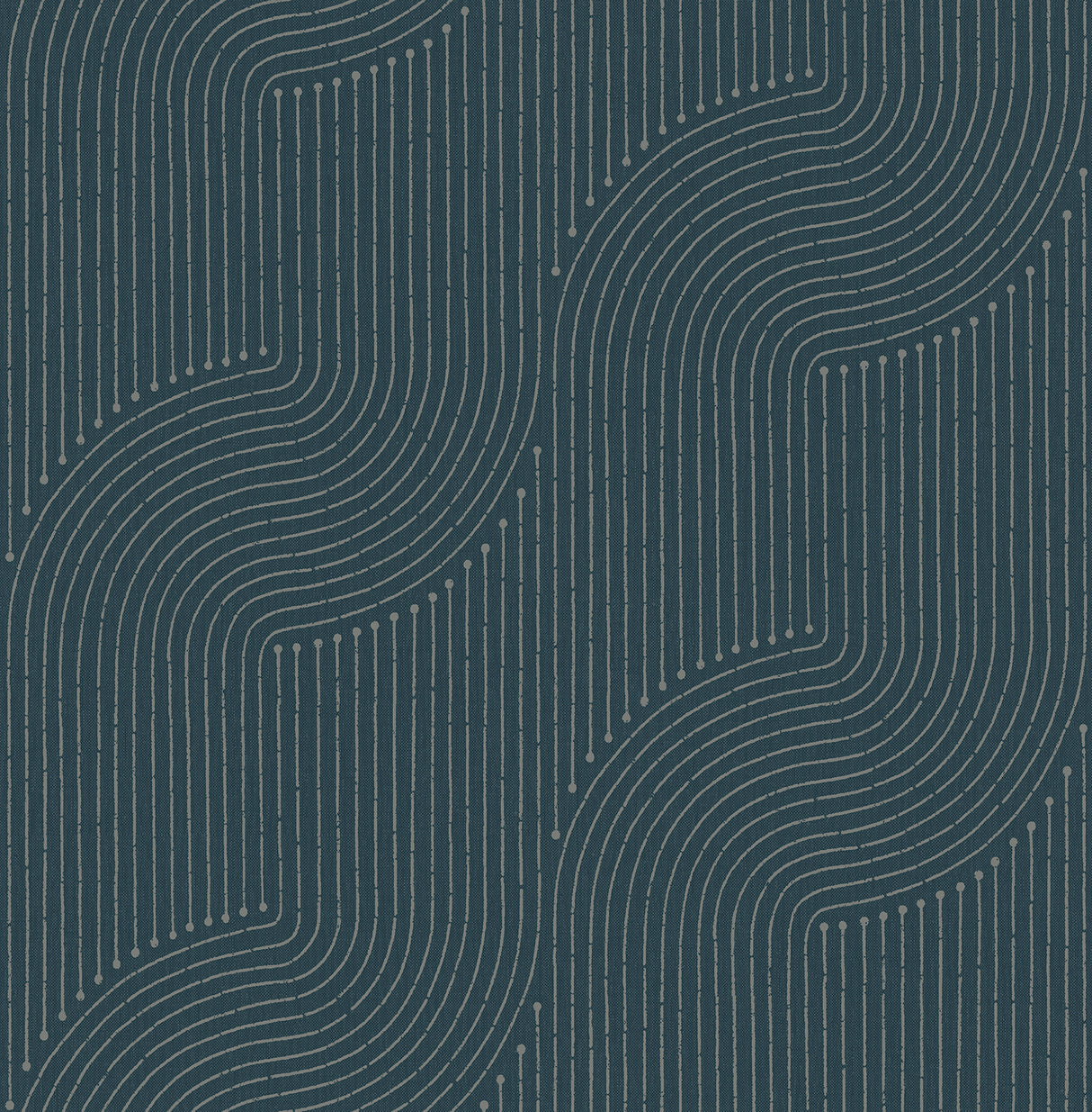 A-Street Prints 4198-27806 Braddock Teal Rhythmic Flow Wallp
