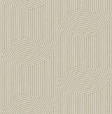A-Street Prints 4198-27809 Braddock Gold Rhythmic Flow Wallp