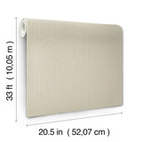 A-Street Prints 4198-27809 Braddock Gold Rhythmic Flow Wallp