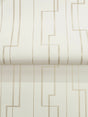 A-Street Prints 4198-27810 Anson Ivory Deco Detailing Wallpa