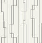 A-Street Prints 4198-27811 Anson Black Deco Detailing Wallpa