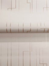 A-Street Prints 4198-27813 Anson Blush Deco Detailing Wallpa