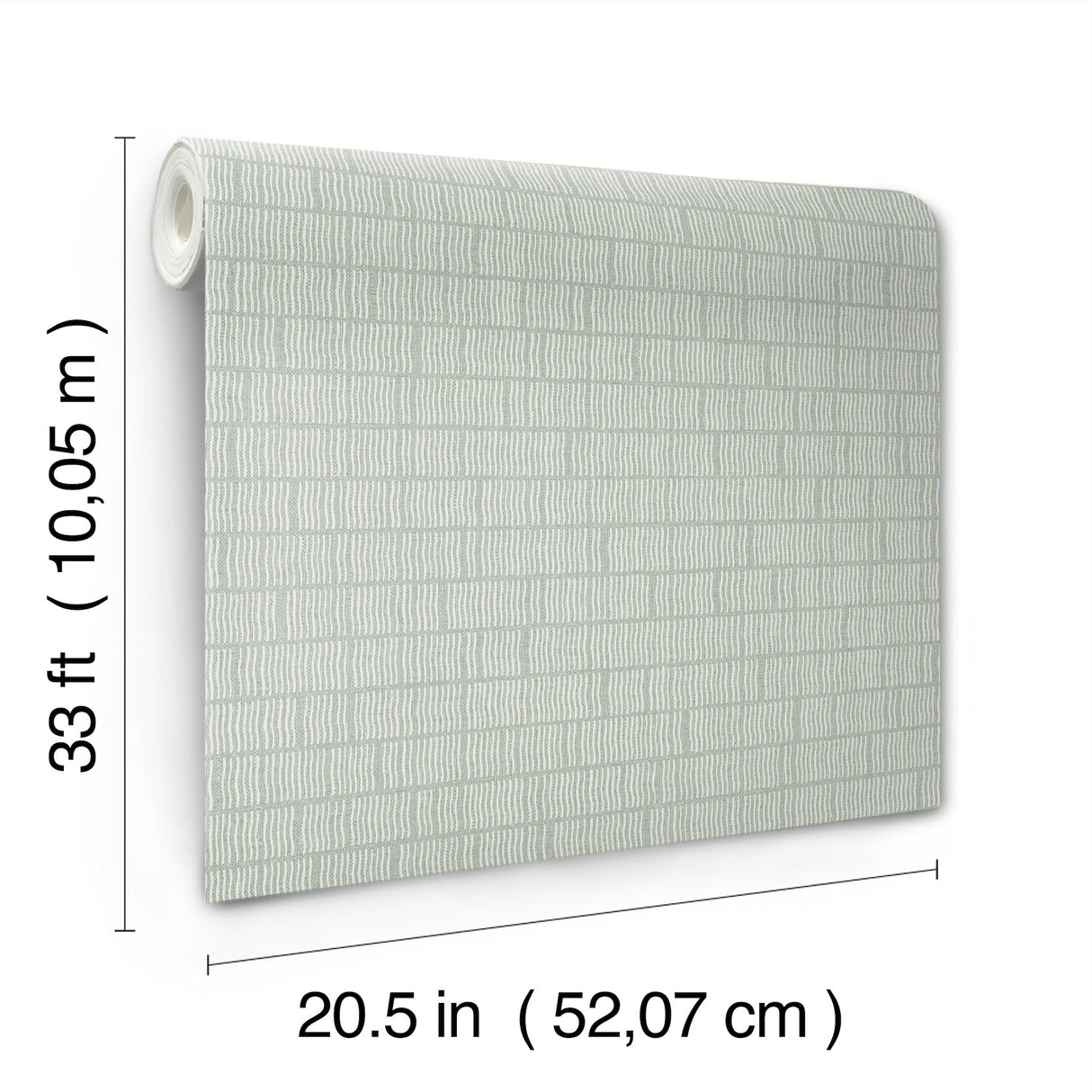 A-Street Prints 4198-27818 Collis Green Squiggle Stripe Wall