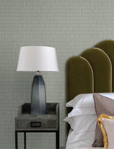 A-Street Prints 4198-27818 Collis Green Squiggle Stripe Wall