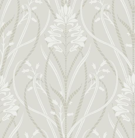 A-Street Prints 4198-27819 Rosalind Dove Iris Damask Wallpap