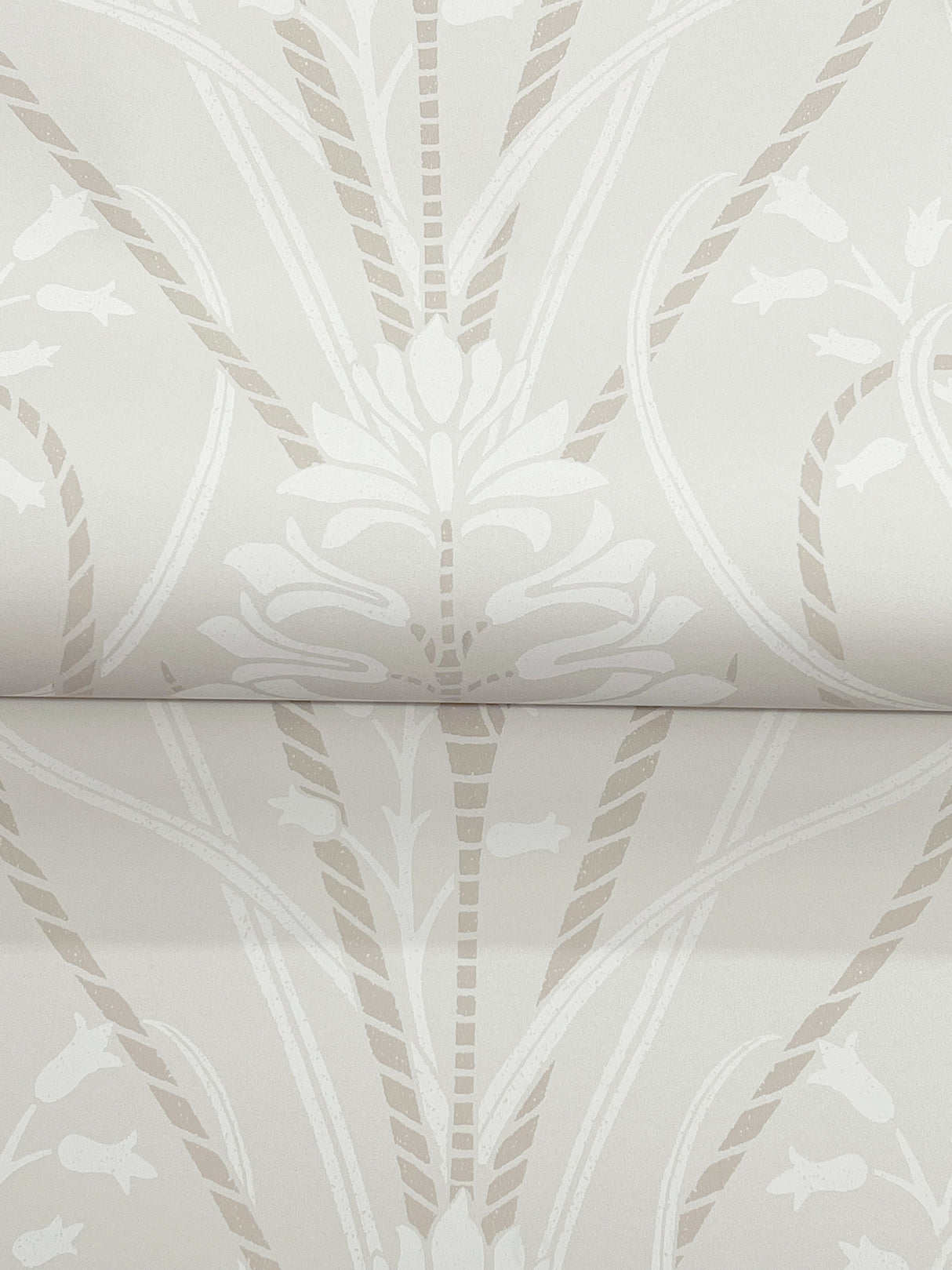 A-Street Prints 4198-27819 Rosalind Dove Iris Damask Wallpap